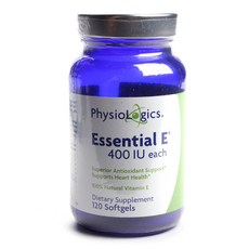 PHYSIOLOGICS Essential E 400IU 軟膠囊, 120顆, 1罐