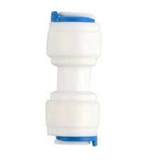 淨水器接頭1544 2分快接直通 PE管對接 2分直通快接頭 塑膠接頭, 1個, 【1488】