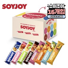 소이조이 고단백질 고식이섬유 글루텐프리 8종 택 1, 8종 버라이어티팩 16개입