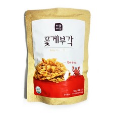 Tigak Taegak 蟹味小點 嬰兒蟹片, 1個, 100g