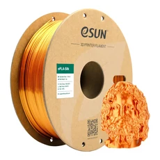 eSUN 실크 PLA 필라멘트 1.75mm 레인보우 멀티 컬러 3D 프린터 1KG 2.2LBS 스풀 인쇄 재료, 01 CHINA, 09 Copper