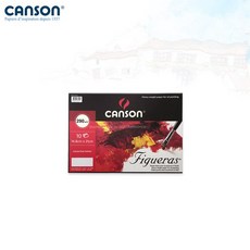 Canson 캔손 캔버스 페이퍼 유화용지 290g 14.8x21 낱장팩 A5 10매입/A5스케치북, CA851-104-A5, 상세설명 참조, CA851-104-A5
