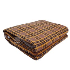 Kampo 康寶微電腦定時溫控電熱毯 格紋款, 單人80x160cm