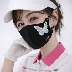 히트앤씨 3891 나비포인트 마스크 3장 패션 여성 연예인 빨아쓰는