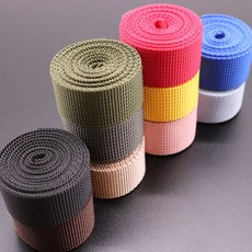 가방 부자재 폴리 웨이빙 스트랩 에코백 가방끈 폭 15mm*1M, 1개, 15mm*1M 3번