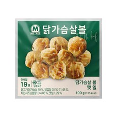 미트리 닭가슴살 볼 깻잎, 100g, 14개