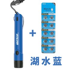 奧賽克電子口哨帶額外電池裁判籃球比賽學校高分貝哨子訓練鴿子指揮哨戶外訓練戶外求生哨, 湖水藍+10顆電池, 1個