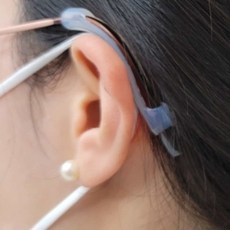 살림냥냥 안경 다리팁 투명 2P 안경귀아픔방지실리콘