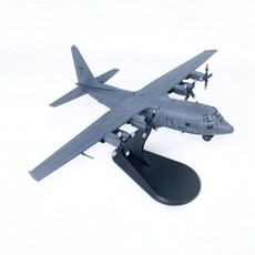 미공군 C-130H 허큘리스 C130 공군 수송기 다이캐스트 1 200, 2. AC-130 흑백 1/200