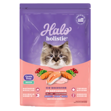 HALO 嘿囉貓飼料，幼貓/成貓/熟齡貓，鮭魚/雞肉，全品項無穀配方，呵護腸胃，添加益生菌，維持免疫力, 1