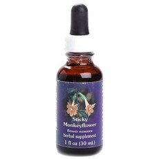 Flower Essence Services Sticky Monkey Flower草本滴劑, 1個, 30毫升