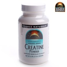 SOURCE NATURALS 肌酸粉, 113.4g, 1罐