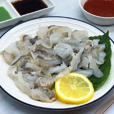 구룡포 정품! 강도다리세꼬시!, 1개, 200g