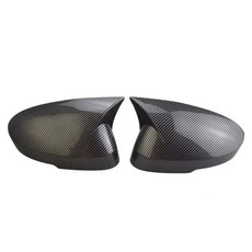 로그 트레일 캐시카이 자동차 사이드 미러 커버 윙 캡 외부 도어 트림 접착 스티커, 1개, 2. Carbon Look