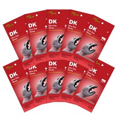 DK NBR 330 울트라그립 코팅장갑 10켤레 작업용 올풀림방지 오버록처리, 10개, L