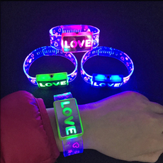 러브 LED 팔찌, 블루