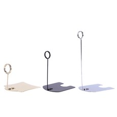 메탈 쇼클립 메모꽂이 5cm 실버, 실버 5cm