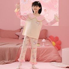 핑크냥이 여아잠옷 파자마세트 [2-124]