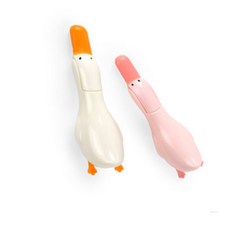 일일일구 배수구 오리집게 배수관청소용품, 핑크, 1개