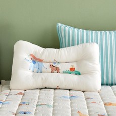 모던하우스 스웰 팡파레애니멀 통째로 빨아쓰는 알러지케어 경추베개 50x30 아이보리-CZ0426002, 아이보리