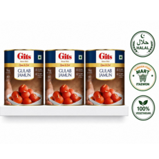 Gits 굴랍자문 gulab jamun 디저트, 1kg, 3개