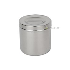 천양사 스폰지캔 2호 90*90mm 스테인리스캔 소독솜 보관통 소독캔 1개