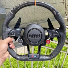 奧迪Audi A3/A4/A5/A6/A7改裝R8方向盤總成 經典賽車方向盤, R8-A-10, 1個