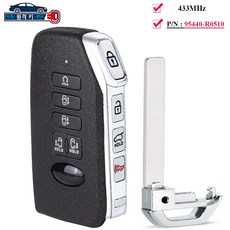 카니발 2022-2024 433MHz 4A 키 9개의 버튼 스마트 키 리모컨 95440R0510, 1개, 리모컨 키