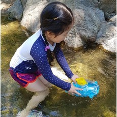 3살 계곡 바닷가 송사리 물고기 통발 잠수함 어포기 목욕놀이 어린이낚시