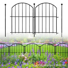 정원 울타리 철제 아치형 동물 지상 장벽 토끼 채소밭, 1개, gx01