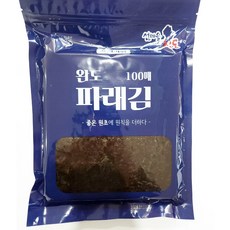 맛좋은 부드러운 완도산 파래김 100매, 200g내외, 1개