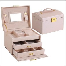 禮物女孩的生日玩具女童3歲小10女生8首飾禮盒9子髮飾, 三層髮飾盒【單盒子無髮飾】, 1個