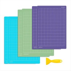 Cricut Joy Xtra (StandardGrip Stronggrip Lightgrip) 12 x 8.5 인치 접착제 절단 매트 (6 팩)의 절단 매트