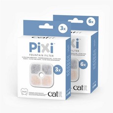 Catit Pixi 智能飲水器濾心, 1個, Pixi喵精靈智能飲水器濾心(3入)*3