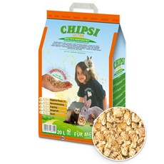 칩시 울트라 나가 그레뉼라 흡수형 소동물 과립 베딩, 1개, 20L