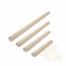 원목밀대 4cm 4종 반죽밀대 만두피롤러, R24미니 캄멜360