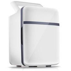 兩用款 車用10L大容量 迷你保冰箱 冷暖兩用小型保冰 保溫 冷藏迷你保冷箱宿舍露營, 1個, 10L冰箱(白色), 白色, 10L