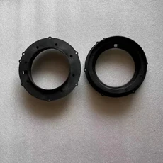 자동차 도어 전면 후면 스테레오베이스 스피커 혼 와이어 매트 어댑터 플레이트 링 커버 6 "8" ~ 6.5 "인치, 04 mat rear door