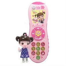 토이세븐 콩순이 반짝반짝 리모콘 + 콩순이 피규어, 핑크, 1개