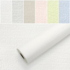 쿠셔니 붙이는 실크 단열 벽지 폭50cm / 접착식 스티커 곰방이방지 셀프 인테리어 도배, 그린티