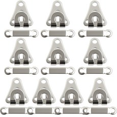 바지후크 마이깡 바지걸고리 훅 아이 10쌍 (암.수 세트), 1개, 일단마이깡 소-니켈10쌍