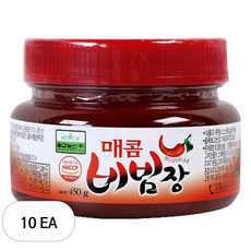칠갑농산 매콤 비빔장, 450g, 10개