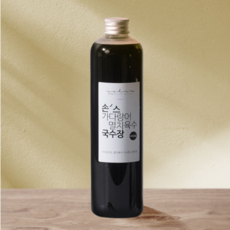 손스 수제 국수장 국수 장국 가다랑어 멸치육수 600ml, 1개