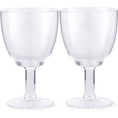 스포드 키트 켐프 330ml 와인잔 세트 (2개입) | 소다석회 유리 식기세척기 사용 가능 차 주류 맥주 주스 칵테일 위스키에 적합 멋진 선물 저녁 식사 및 파티용, 6.5" H x 3.6" L x 3.6" W