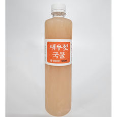 새우젓국물 500mL 천연 육수 맛내기 다시 조미료, 1개