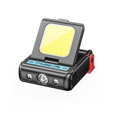 Smiling Shark LED COB頭燈 便攜式應急照明, 微笑鯊TD-0148A黑(600mAh), 1個