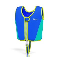 OMYAFL 유아 수영 조끼 아동용 플로티 남아 여아 플로트 재킷 부력 수영복 (블루/아쿠아 스몰(1-2세/10-15kg(22-33파운드))) 207331, 블루/아쿠아