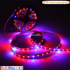 SMD 5050 60LED/m 5m LED 스트립 성장 빛 전체 스펙트럼 꽃 식물 식물 성장 램프 온실 수경 식물 성장, [02] 4 Red 1 Blue IP20, 1개