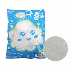 흰색 구름솜 미술놀이 교재 크리스마스 장식 DIY 꾸미기 홈패션 인형 솜뭉치, 1개, 상세페이지 참조