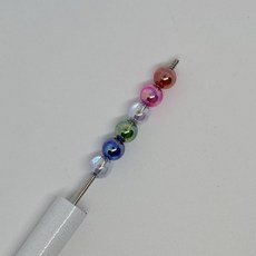 B9 볼펜꾸미기 볼꾸 동대문 꾸미기 DIY 알록달록 볼 원형 구슬 컬러 기본